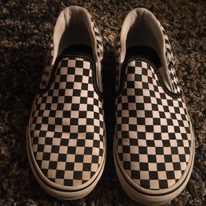 ▪️▫️Youth Checkerboard Vans ▫️▪️
